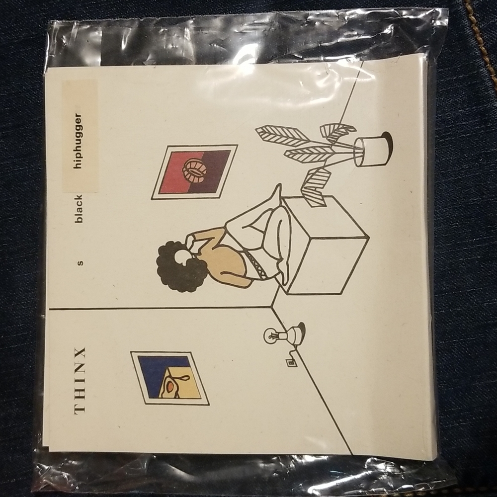 Thinx small black hiphugger